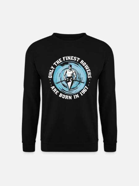 Canoë aviron Canoéistes Rameurs nés en 1967 - Sweat-shirt Unisexe - noir