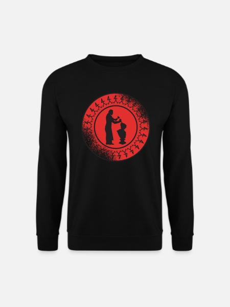 Steinmetz Handwerker Steinbildhauer Bildhauer - Unisex Pullover - Schwarz