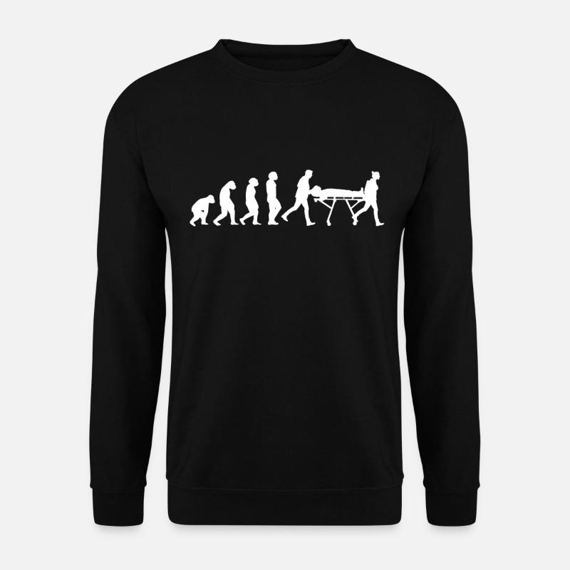 Paramedic Ambulance Emergency Sani - Unisex Sweatshirt - black