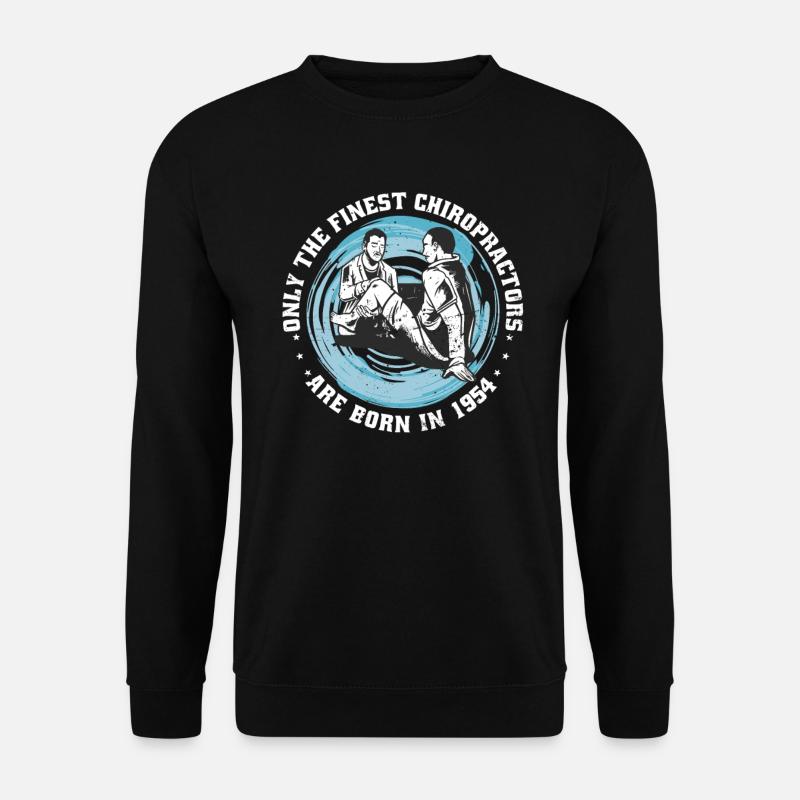 Physiotherapy born 1954 - Unisex Sweatshirt - black