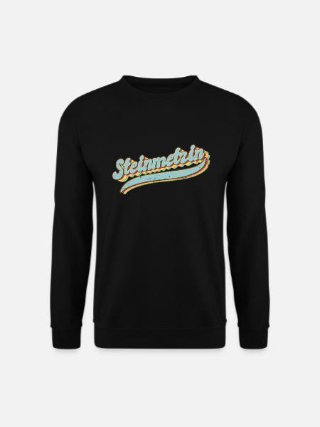 Handwerker Steinmetz Vintage Steinmetzin - Unisex Pullover - Schwarz