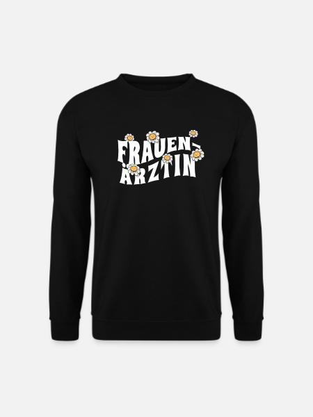Frauenarzt Hebamme Frauenärztin - Unisex Pullover - Schwarz