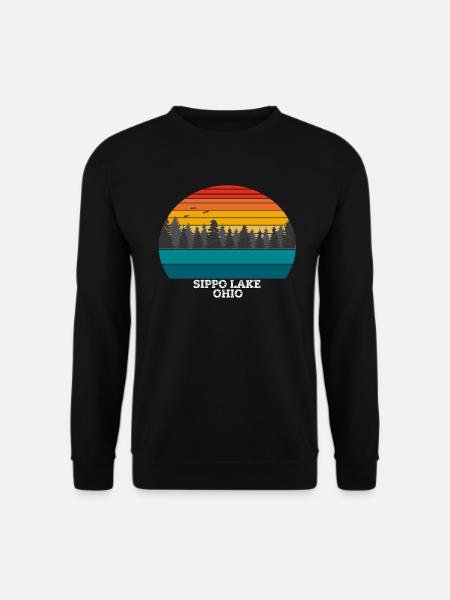 Lac Sippo Ohio - Sweat-shirt Unisexe - noir