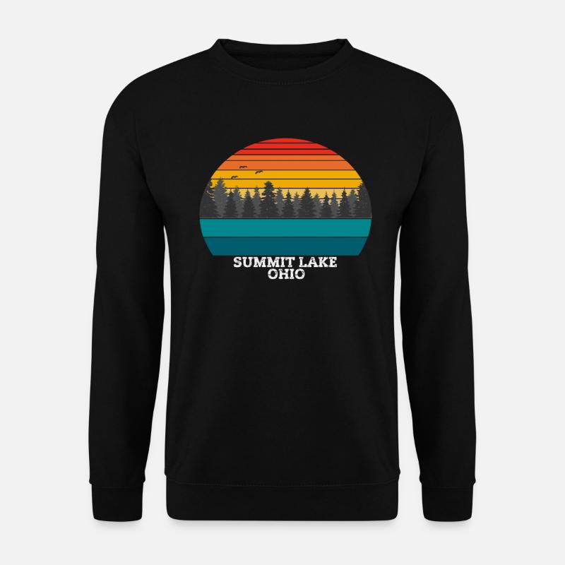 Summit Lake Ohio - Unisex Sweatshirt - black