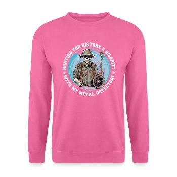 Les détecteurs Sondler sondent la chasse amusante - Sweat-shirt Unisexe - rose - Devant