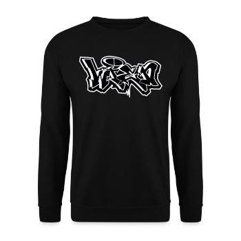 wien - Unisex Pullover - Schwarz - Vorne - Alina (178cm) & Michal (187cm)