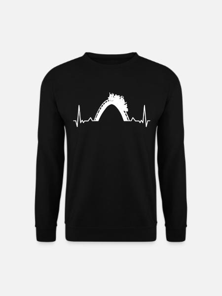 Amusement parks, fairground, funfair - Unisex Sweatshirt - black