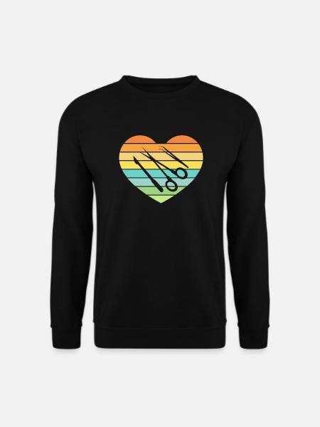 Surgical-Technical Assistant Surgeon - Unisex Sweatshirt - black