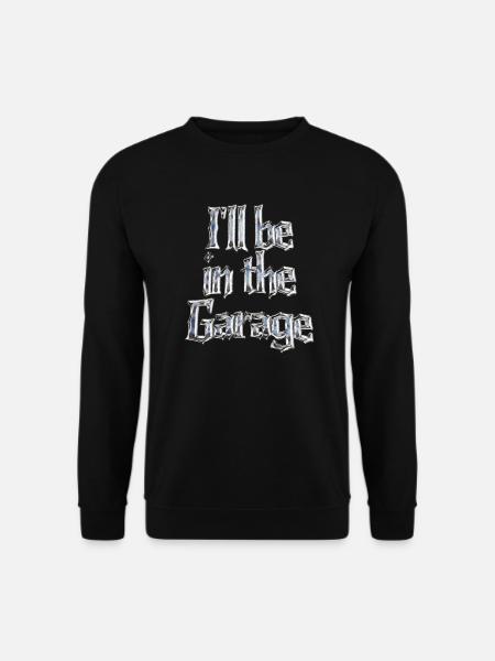 Car Mechanic Hobby Garage Model Making Mechanic - Unisex Sweatshirt - black