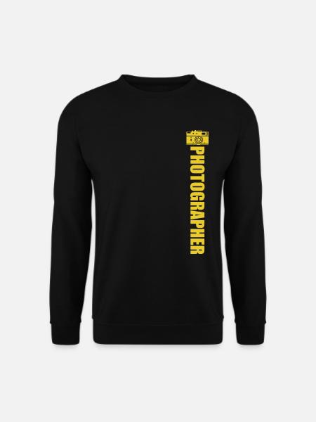 Landschaftsfotograf Kamera Naturfotograf - Unisex Pullover - Schwarz