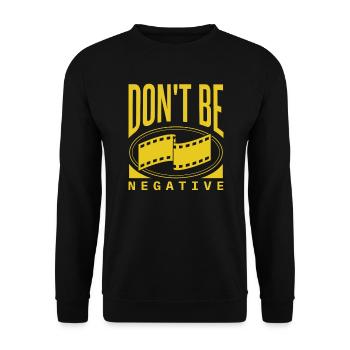 Appareil photo dictons drôles Animal Nature photographe - Sweat-shirt Unisexe - noir - Devant - Alina (178cm) & Michal (187cm)