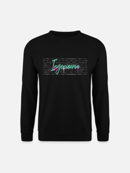 Ingenieur Abschluss-Geschenk Ingenieurin - Unisex Pullover - Schwarz