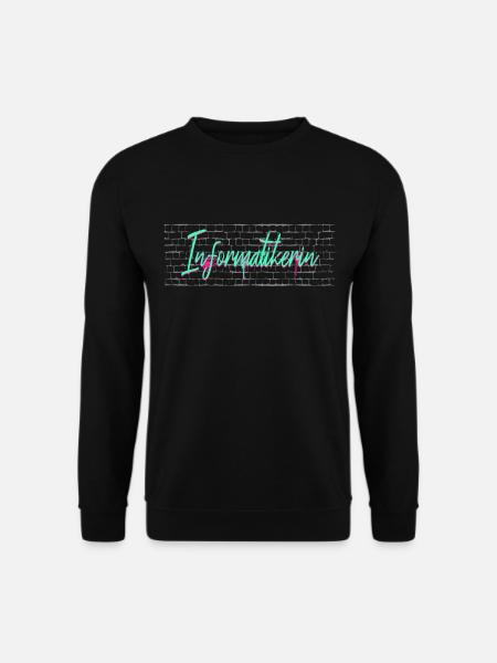 Programmierer Abschluss-Geschenk Informatikerin - Unisex Pullover - Schwarz