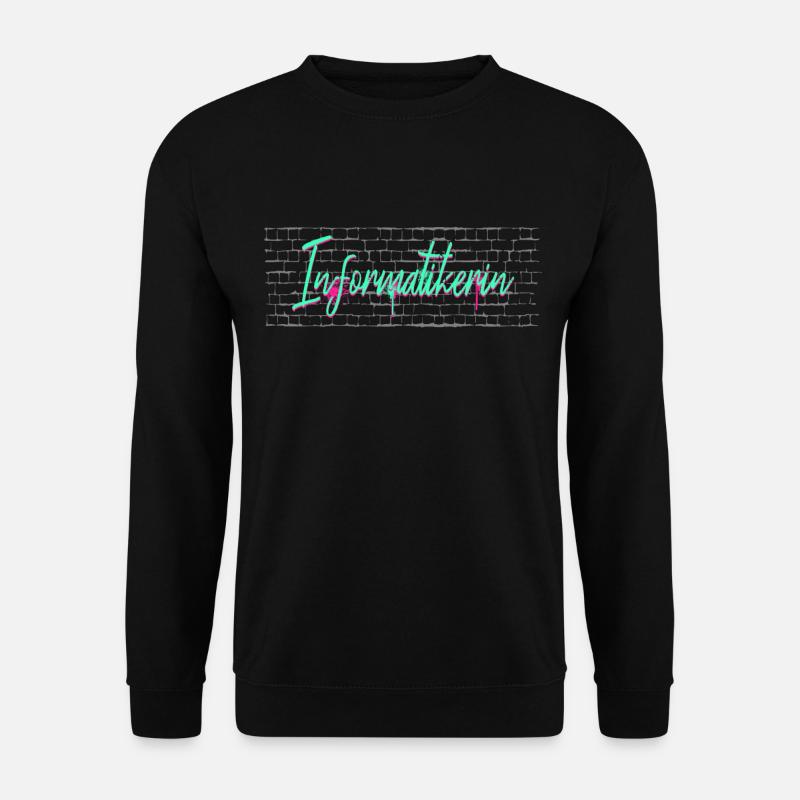 Programmierer Abschluss-Geschenk Informatikerin - Unisex Pullover - Schwarz