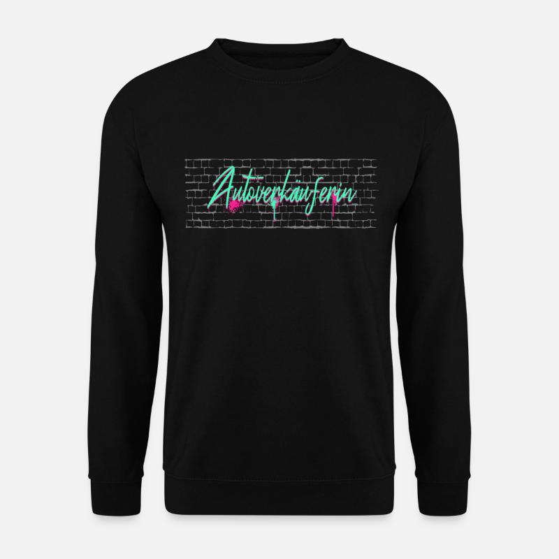 Autohändler Abschluss-Geschenk Autoverkäuferin - Unisex Pullover - Schwarz