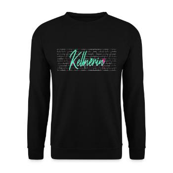 Gastronom-Wirt Abschluss-Geschenk Kellnerin - Unisex Pullover - Schwarz - Vorne - Alina (178cm) & Michal (187cm)