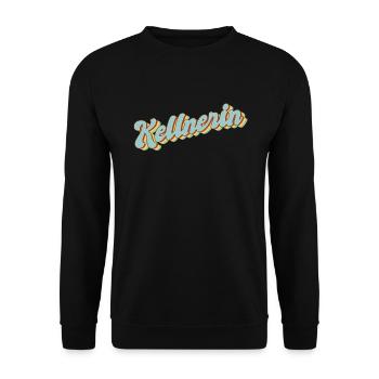 Gastronom-Wirt Abschluss-Geschenk Kellnerin - Unisex Pullover - Schwarz - Vorne - Alina (178cm) & Michal (187cm)
