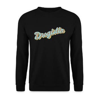 Apotheker Abschluss-Geschenk Drogistin - Unisex Pullover - Schwarz - Vorne - Alina (178cm) & Michal (187cm)