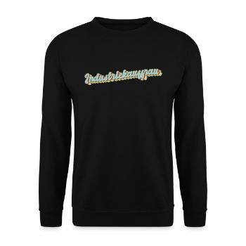 Kaufmann Abschluss-Geschenk Industriekauffrau - Unisex Pullover - Schwarz - Vorne - Alina (178cm) & Michal (187cm)