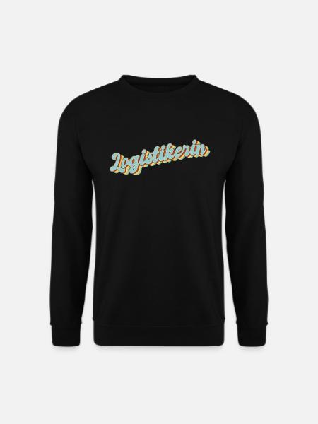 Logistik Abschluss-Geschenk Logistikerin - Unisex Pullover - Schwarz