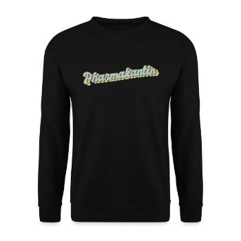 Pharmazeut Abschluss-Geschenk Pharmakantin - Unisex Pullover - Schwarz - Vorne - Alina (178cm) & Michal (187cm)