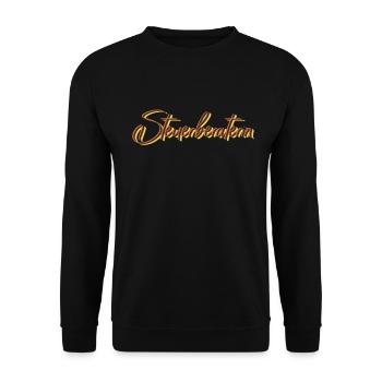 Buchhalter Abschluss-Geschenk Steuerberaterin - Unisex Pullover - Schwarz - Vorne - Alina (178cm) & Michal (187cm)