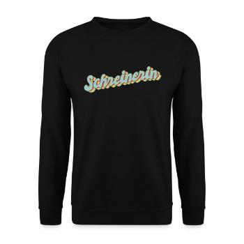 Charpentier Graduation cadeau charpentier - Sweat-shirt Unisexe - noir - Devant - Alina (178cm) & Michal (187cm)