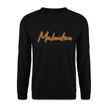 Voiture voiture l’obtention du diplôme cadeau mécanicien - Sweat-shirt Unisexe - noir - Devant - Alina (178cm) & Michal (187cm)