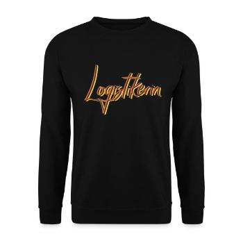 Logistik Abschluss-Geschenk Logistikerin - Unisex Pullover - Schwarz - Vorne - Alina (178cm) & Michal (187cm)
