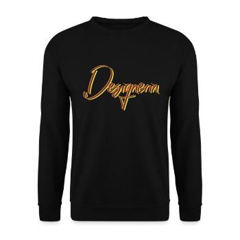 Illustrateur Graduation Gift Designer - Sweat-shirt Unisexe - noir - Devant - Alina (178cm) & Michal (187cm)