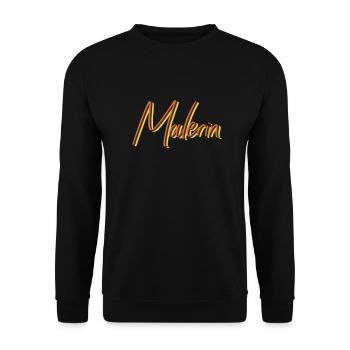 Lackierer-Anstreicher Abschluss-Geschenk Malerin - Unisex Pullover - Schwarz - Vorne - Alina (178cm) & Michal (187cm)