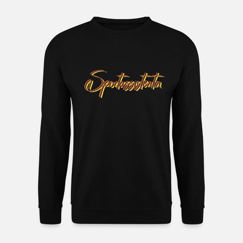 Co-Trainer Abschluss-Geschenk Sportassistentin - Unisex Pullover - Schwarz