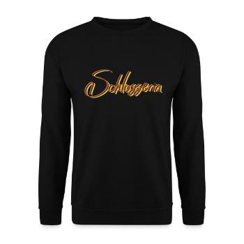 Schlosser Abschluss-Geschenk Schlosserin - Unisex Pullover - Schwarz - Vorne - Alina (178cm) & Michal (187cm)