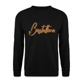 Friedhof Abschluss-Geschenk Bestatterin - Unisex Pullover - Schwarz - Vorne - Alina (178cm) & Michal (187cm)