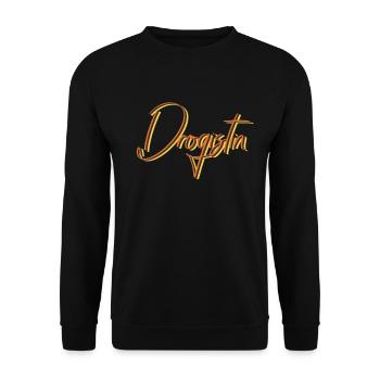 Apotheker Abschluss-Geschenk Drogistin - Unisex Pullover - Schwarz - Vorne - Alina (178cm) & Michal (187cm)
