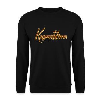 Maskenbildner Abschluss-Geschenk Kosmetikerin - Unisex Pullover - Schwarz - Vorne - Alina (178cm) & Michal (187cm)