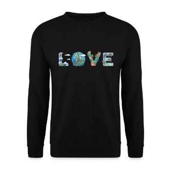 Sailor Sailboat Accessories Sailing Ship - Unisex Sweatshirt - black - Front - Alina (178cm) & Michal (187cm)