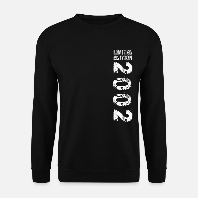 2002 Geburtstag Geschenkidee Vintage Edition 2002 - Unisex Pullover - Schwarz
