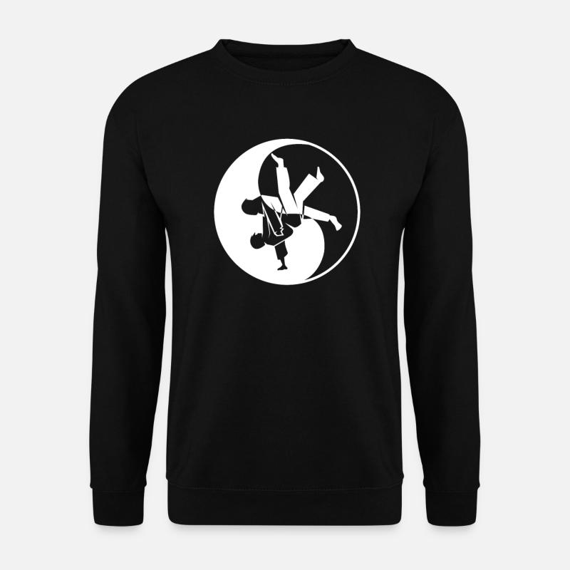 Judoka Taekwondo Karate Aikido Ju-Jutsu - Unisex Pullover - Schwarz