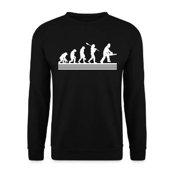 Tronçonneuse Paysagiste Tronçonneuse - Sweat-shirt Unisexe - noir - Devant - Alina (178cm) & Michal (187cm)