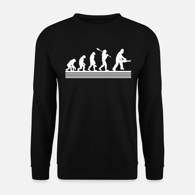 Tronçonneuse Paysagiste Tronçonneuse - Sweat-shirt Unisexe - noir