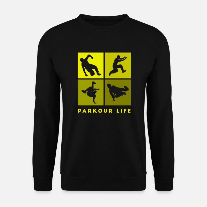Parkour-Life Freerunning Freerunner - Unisex Pullover - Schwarz