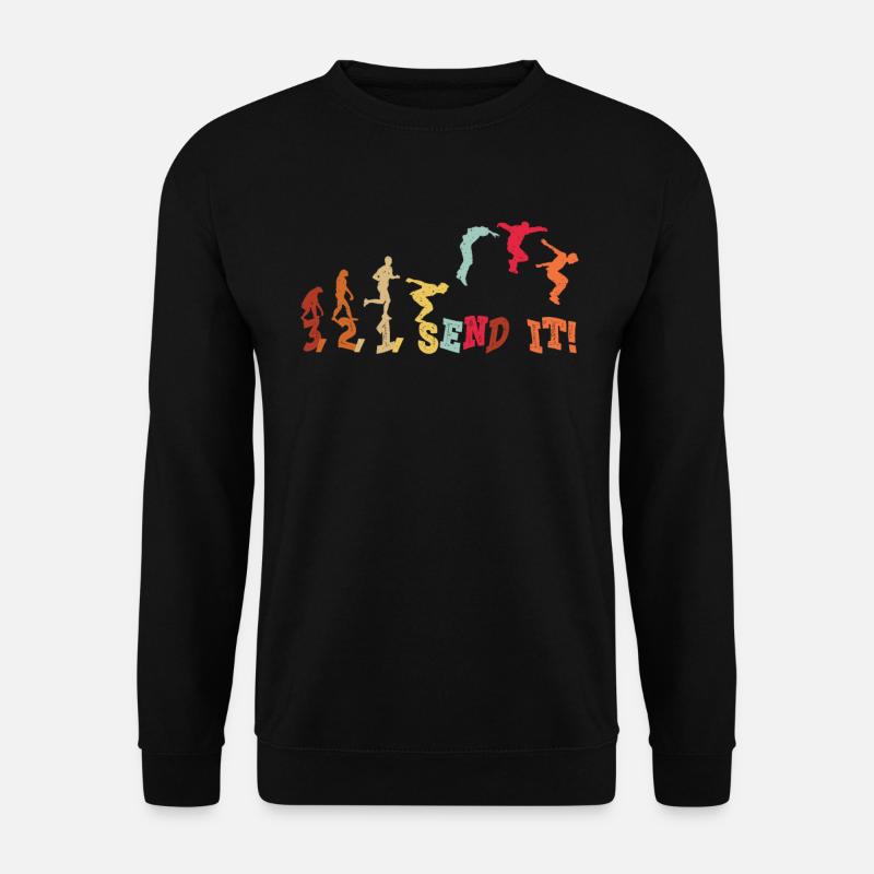 Parkour-send Freerunning Freerunner - Unisex Sweatshirt - black