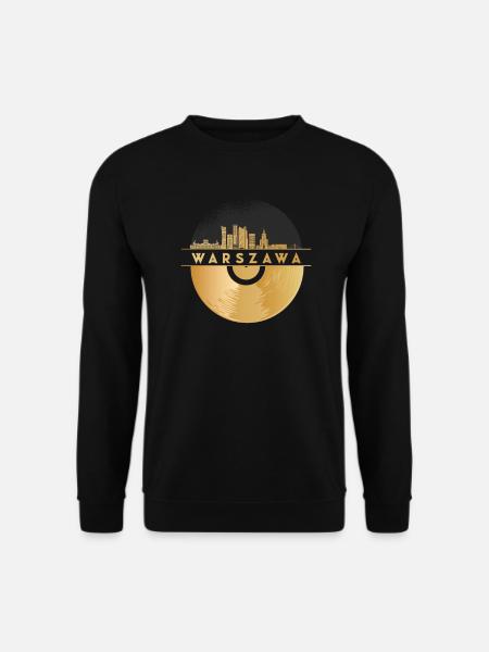 Disque vinyle Musique - Sweat-shirt Unisexe - noir