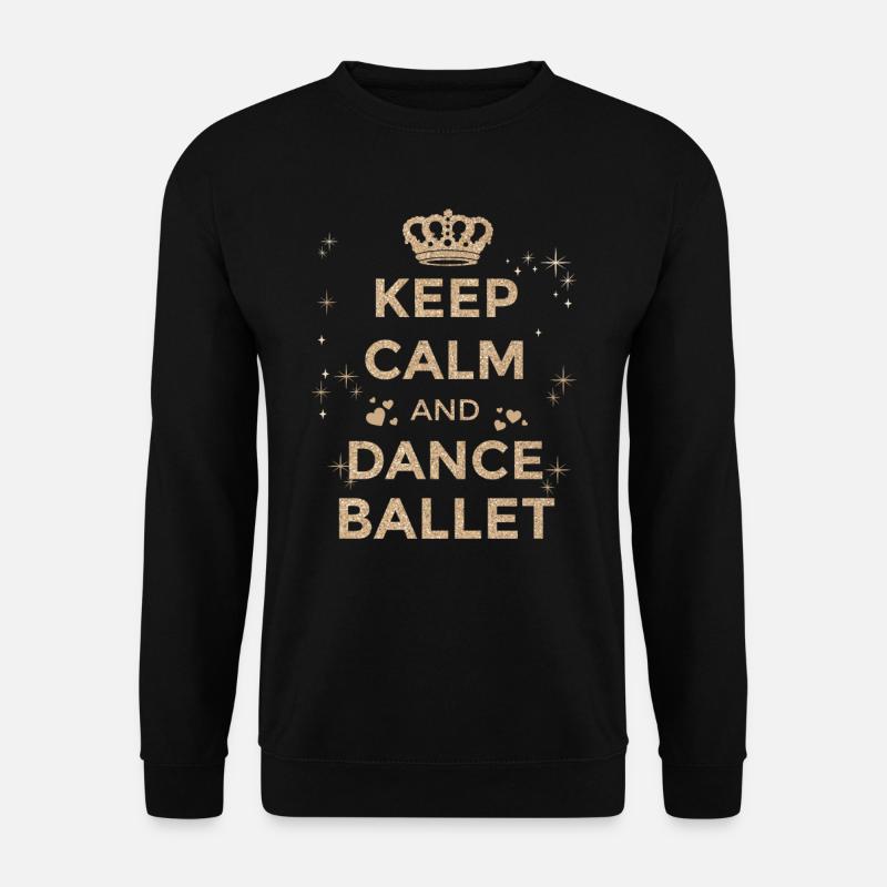 Danseuse de ballet fille danse de ballet dictons - Sweat-shirt Unisexe - noir