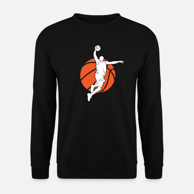 Basketballer Basketball-spieler Basketball - Unisex Pullover - Schwarz