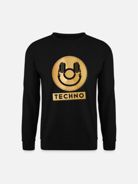Hardcore-Rave Musik Raver 90s EDM DJ Rave - Unisex Pullover - Schwarz