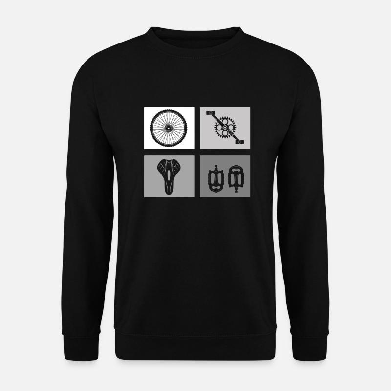 Bicycle Accessories Bicycle - Unisex Sweatshirt - black