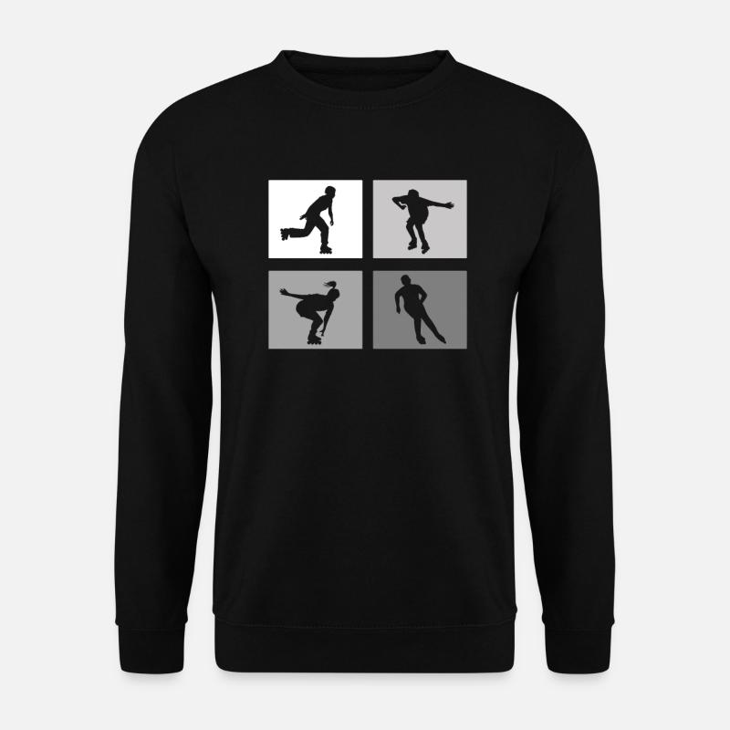 Inline-Skating Rollerskates Inline-Skater - Unisex Sweatshirt - black