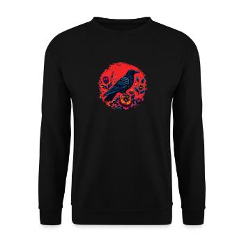 Éleveur d’oiseaux Ornithologue Ornithologue Ornithologue - Sweat-shirt Unisexe - noir - Devant - Alina (178cm) & Michal (187cm)